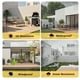 thumbnail image 5 of COSYUMI Funda para Muebles de Patio, Fundas para Muebles de Exterior con 4 Hebillas Ajustables, Fundas para Mesa y Sillas Exteriores Impermeables Resistentes a los Rayos UV, Funda Protectora 420D para Mesa Interior y Exterior, Juego de Sofás, 5 of 12