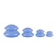 thumbnail image 1 of Vaso de silicona, humedad, salud, ventosas, belleza y portabilidad azul, 1 of 2