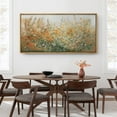 thumbnail image 4 of Large Framed Canvas Print The Abstract Modern Wall Art Decorative Ready to Hang Painting for Living room Bedroom - 60"x30" Natural Frame, 4 of 7