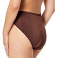 thumbnail image 3 of Women's Vanity Fair 13108 Illumination Hi-Cut Brief Panty (Cappuccino 8), 3 of 6