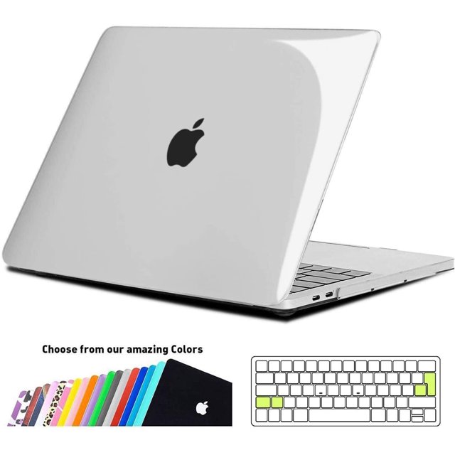 MacBook Pro 13 Sleeve Case 2018/2017/2016, Hard Shell Cover with EU / without Touch Bar, Model A1989 / A1706 / A1708