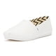 thumbnail image 1 of Alpargata para Mujer TOMS Blanca de Lona Reciclada Sin Cordones, 1 of 6