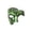 A004- Green, variant on Masquerade Mask for Men Purple Ancient Greek Mythological Design Half Face Venetian Style for Halloween Party Prom Gala Events 1 Pack