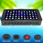 165W Dimmable Full Spectrum Auqarium LED Light Fish Tank LED Reef Decoration Light for Saltwater Freshwater Fish Coral Reef