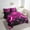 Hotpink, variant on Erosebridal Purple Gamepad Bedding Sets Twin Size,Honeycomb Hexagon Comforter Sets with Sheets,Teens Bedroom Decor,Reversible,Breathable,7-Piece