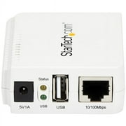 StarTech 1-Port USB Wireless N Network Print Server w/ Ethernet Port
