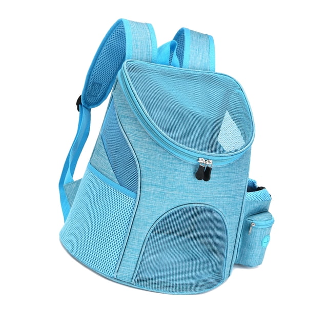 Mochila Transportadora Para Perros, Bolsa De Viaje, Mochila Transportadora Para Perros Ventilada, Nailon, Reduce La Carga Del Hombro, Poliéster Para Acampar