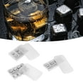 thumbnail image 3 of Ice Stainless Steel Ice Cubes Reusable Whiskey Wine Chilling Stones with Ice Tong Storage Box, 3 of 8