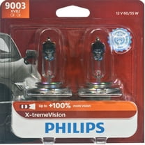 Philips 9003 X-Tremevision Headlight, Pack of 2