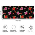 thumbnail image 3 of Pioneer Flower Floral Print Pattern Bathroom Rugs Mat, Non Slip Microfiber Bathroom Rug with Rubber Backing, Soft Mats for Bathroom Floor Tub Shower, 24"x60", 3 of 5