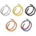 thumbnail image 1 of Stainless Steel Double Nose Rings Single Pierced Spiral Nose Rings Jewelry, 1 of 3