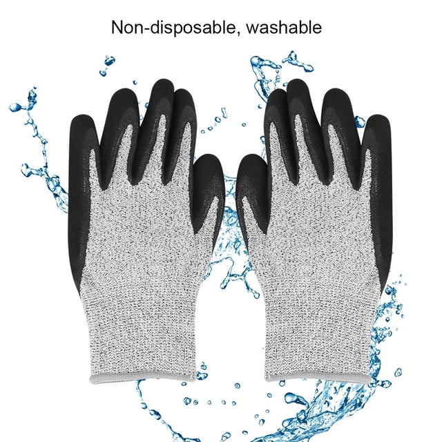 Guantes 1 Par De Guantes HPPE Resistentes Al Corte Guantes De Trabajo Resistentes Al Desgaste Suministros De Fabricación De Metal