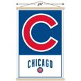 thumbnail image 3 of MLB Chicago Cubs - Logo 22 Wall Poster with Magnetic Frame, 22.375" x 34", 3 of 6