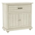 thumbnail image 5 of Cruize 1-Drawer and 2-Shelf Wood Cabinet, Antique White, 5 of 9