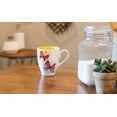 thumbnail image 3 of DEMDACO Dean Crouser Butterfly Flock Watercolor Yellow 16 Ounce Glossy Ceramic Stoneware Animal Mug with Easy Grip Handle, 3 of 6