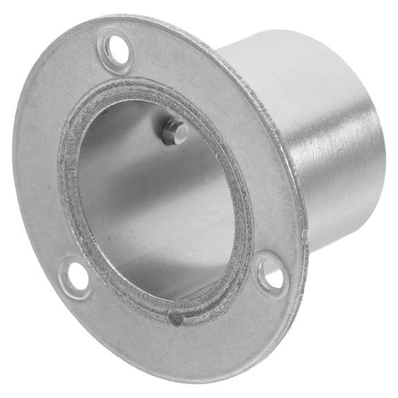 POPETPOP Stainless Steel Wardrobe Rod Support Bracket with Elevated Design for Stability