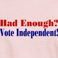 thumbnail image 3 of CafePress - Vote Independent Women's Light T Shirt - Women's Classic T-Shirt, 3 of 4