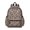 Football Leopard Spot Brown Pattern, variant on Football Text Black Pattern Cute School Backpack with Padded Back and Adjustable Shoulder Straps 13.4"x11"x4.7"