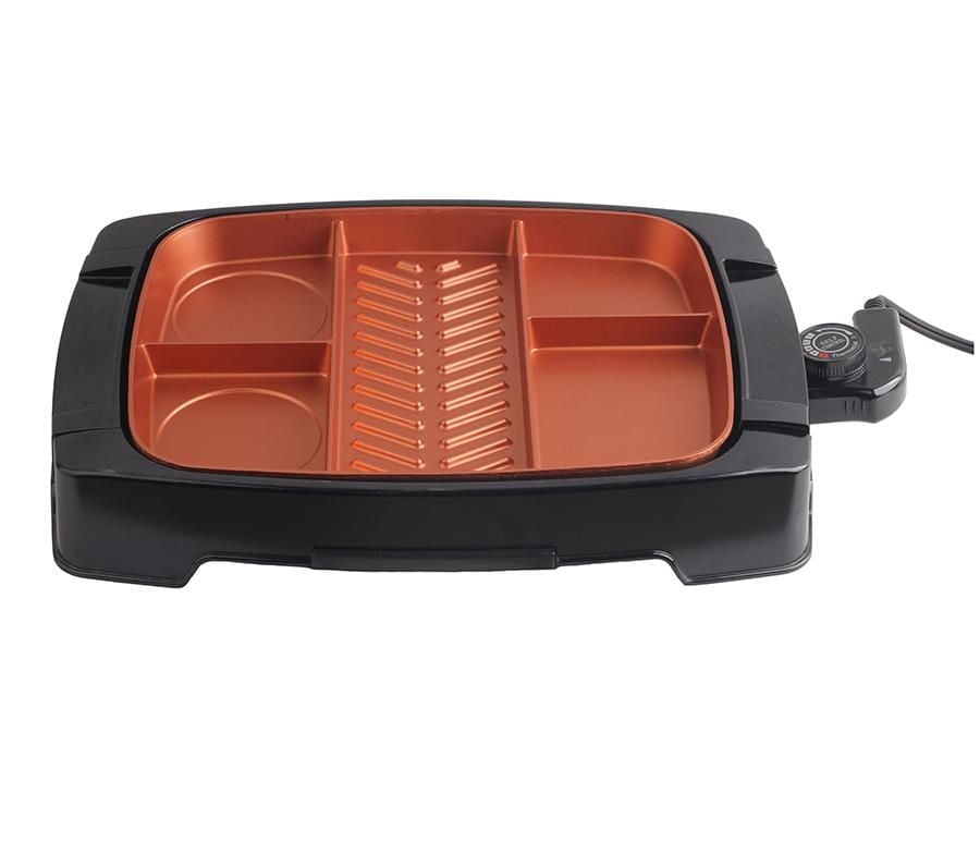 Gril intérieur électrique multi-portions Brentwood