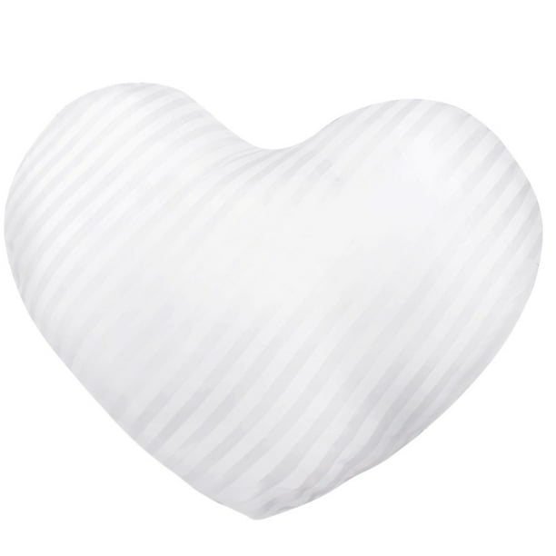 Almohada Cojín Forma Corazón - 40x45cm, Tela Suave, Decoración Decorativa para Dormitorio Salón