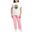 thumbnail image 4 of CafePress - Flanagan Clan Motto Women's Light Pajamas - Women's Short Sleeve Print T-Shirt and Pants Light Cotton Pajama Set, 4 of 7