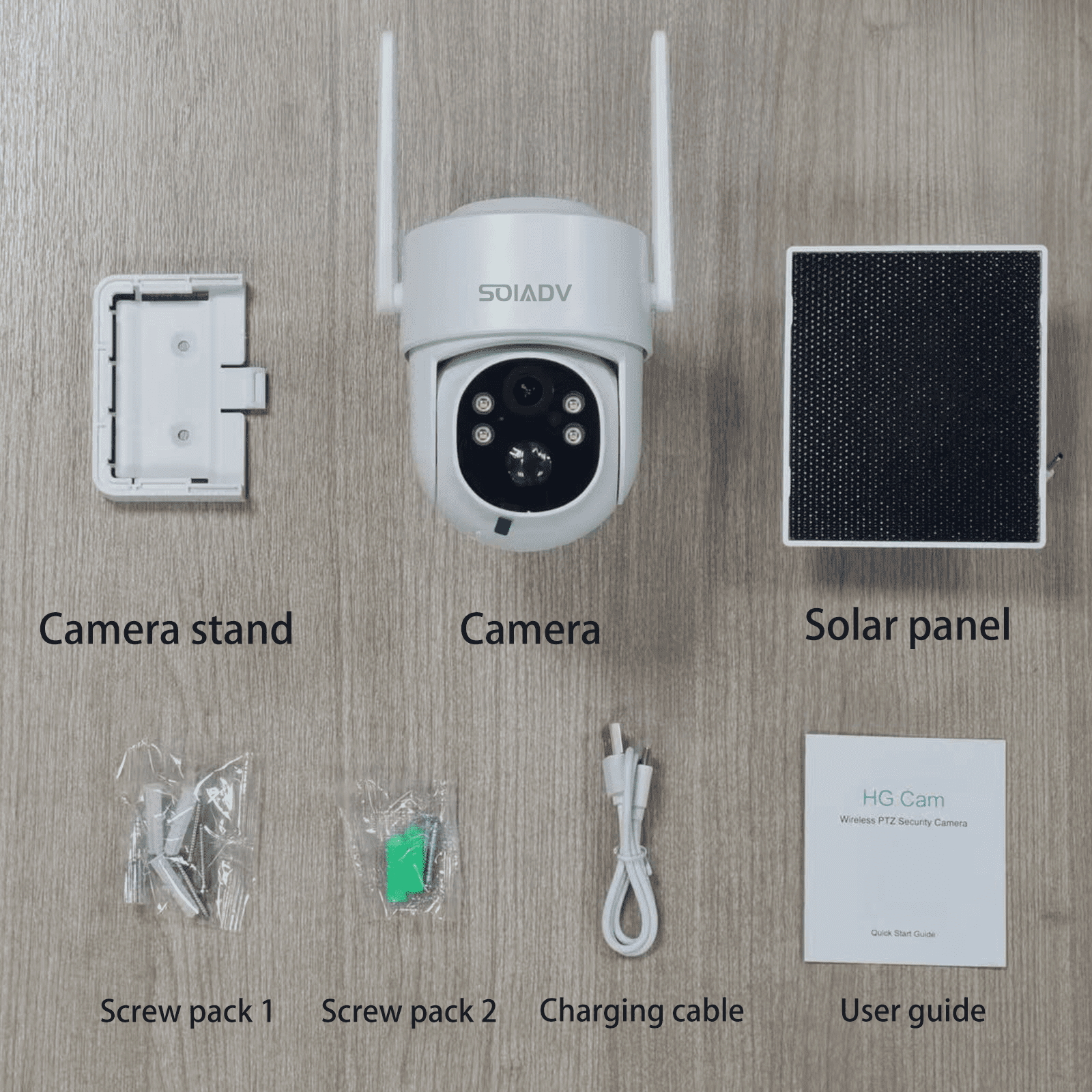 Wireless Security Camera Solar Battery Powered System 2K PTZ AI Motion Detection,Color Night Vision,Indoor Outdoor 4Pack