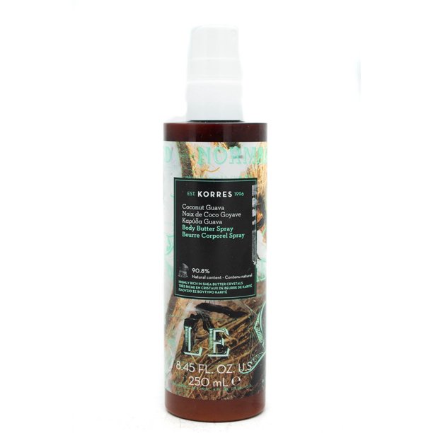 Korres Coconut Guava BODY BUTTER Spray 8.45 fl oz