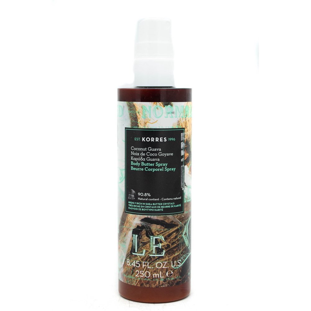 Korres Korres Coconut Guava BODY BUTTER Spray 8.45 fl oz Walmart