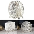 thumbnail image 4 of Servilletero de Mesa, Soporte de Almacenamiento Duradero Decorativo Dispensador de Pañuelos Elegante Independiente para Mesa de Comedor en Macarena  Servilletero, 4 of 8