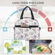 thumbnail image 4 of Fotbe Rose Flower B Bolsa de Almuerzo con Estampado, Lonchera Aislada, Contenedores de Comida Reutilizables Tipo Cooler a Prueba de Fugas, 4 of 7
