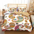 thumbnail image 2 of 2024 Mandala Duvet Cover Bohemian 3D Floral Bedding Set Microfiber Geometric Flower Comforter Cover King For Kids Teen Bedroom r, 2 of 6