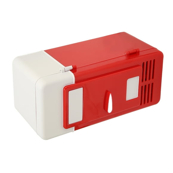 Refrigerador De Una Sola Lata, Refrigerador USB De Bajo Decibelio USB Solo Ahorro De Energía Potencia Fuerte Para El Coche Para La Oficina Para El Hogar