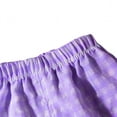 thumbnail image 4 of Fengactive Toddler Girls Summer Gingham Casual Home Jogger Pants Elastic Waist Plaid Loose Lounge Long Trousers 3Months-9Years, 4 of 5