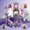 thumbnail image 1 of Bloques de construcción de la serie Ninja Mecha Robot, figuras de anime, MOC, kits de bloques, juguetes, templo, modelo de plástico, regalos de cumpleaños para niños, bricolaje, 1 of 4