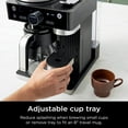 thumbnail image 4 of Ninja CFN602 Espresso & Coffee Barista System, Single-Serve Coffee & Nespresso Capsule Compatible, 12-Cup Carafe, Built-in Frother, Espresso, Cappuccino & Latte Maker, Black & Stainless Steel, 4 of 12