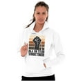 thumbnail image 4 of All in This Together Social Justice Unisex Plus Fleece Graphic Hoodie Brisco Brands 2X, 4 of 5