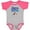 Baseball Heather and Hot Pink, variant on Inktastic Wrestling Future Wrestler Boys Baby Bodysuit