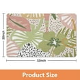 thumbnail image 4 of Safe & Stylish Abstract Plant Design Bath Mats in Pink Boho - Non-Slip, Washable for Bathroom Sink, Tub, Shower!, 4 of 5
