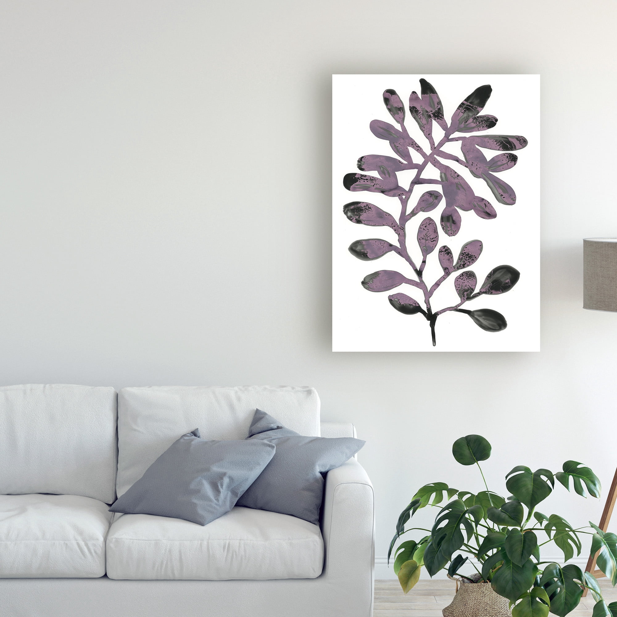Trademark Fine Art 'Foliage Fossil VIII' Canvas Art by June Erica Vess