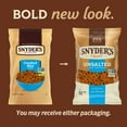 thumbnail image 4 of Snyder's of Hanover Unsalted Mini Pretzels, 12 oz Bag, 4 of 9