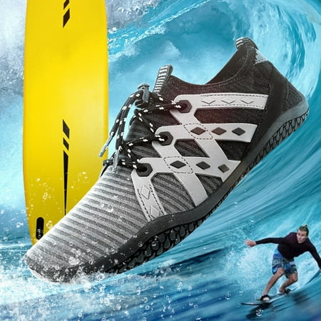 

Cathalem Outdoor Leisure Non Slip Swimming Shoes Snorkeling Quick Drying Beach Shoes Women Diving for Women Casual Summer Shoes Dark Blue 9