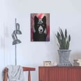 thumbnail image 4 of Luxe Metal Art 'Wolf' by Giuseppe Cristiano, Metal Wall Art, 16"x24", 4 of 9