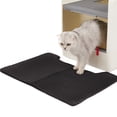 thumbnail image 1 of walmeck Cat Litter Mat Double Layer Foldable Mat Litter Box Rug, 1 of 7