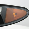 thumbnail image 5 of AKKON - For Pontiac Grand Prix Replacement Headlights w/ Amber Corner Signal Lights Driver/Passenger Combo Black, 5 of 6