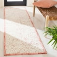 thumbnail image 3 of SAFAVIEH Glamour Drummond Geometric Floral Wool Area Rug, Pink/Ivory, 4' x 6', 3 of 10