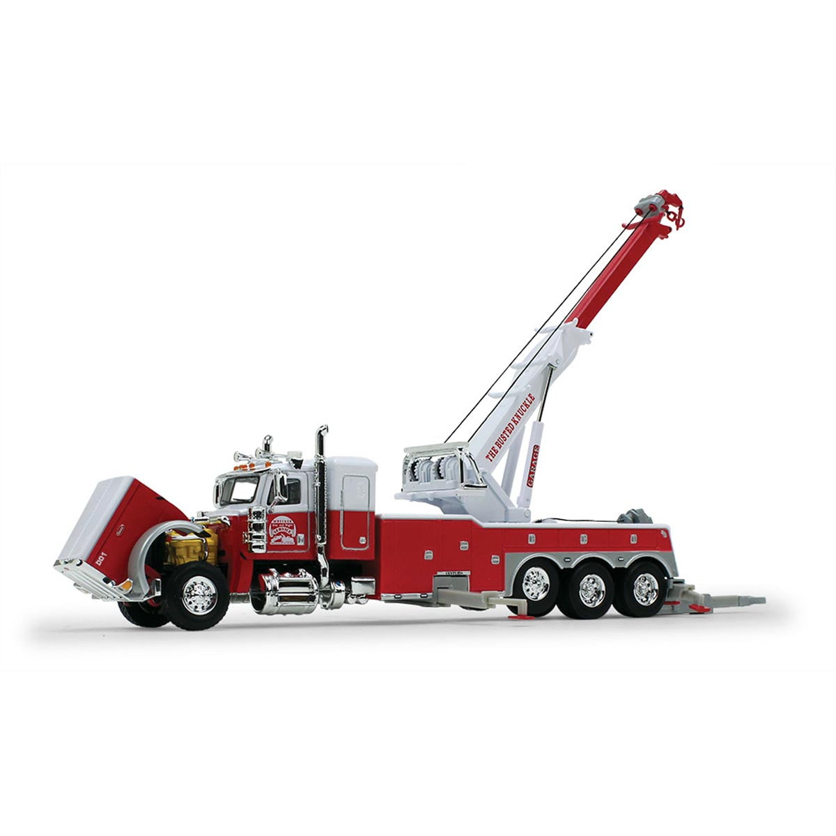 Peterbilt Diecast - 389 Cab, Century 1150 Wrecker, Red/White