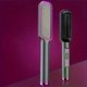 thumbnail image 1 of 35W Ceramic Electric Hair Straightener Brush - Multi-Functional Hot Comb for Effortless Straightening & Curling, Wet & Dry Use, Anti-Frizz, with Advan, 1 of 4