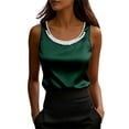 thumbnail image 2 of Workout Tanks for Women Women's Elegant Beaded Slim Fit Layering Camisole Camisole Tops for Women GN2 M, 2 of 4
