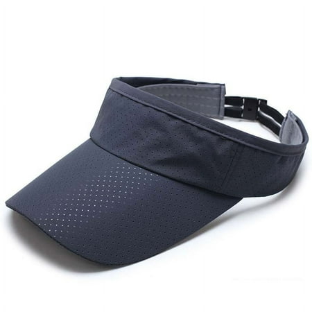 Womens Men Visor Sun Plain Hat Sport Adjustable Soild Golf Tennis Beach Sun Caps Sun Visor Plain Hat Sports Cap Golf Tennis New Adjustable Men Women