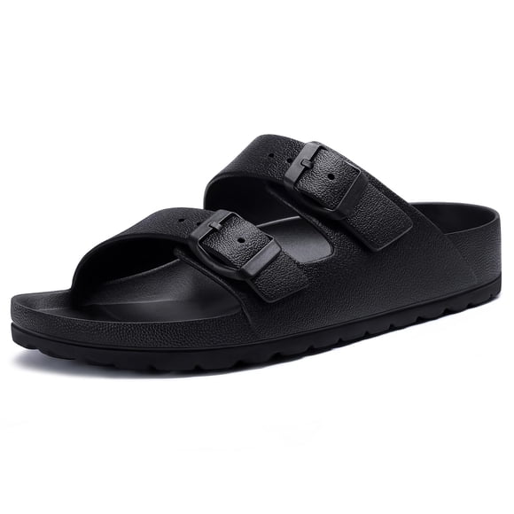 Sandalias EVA negras para mujer KIDMI con hebilla ajustable EU37